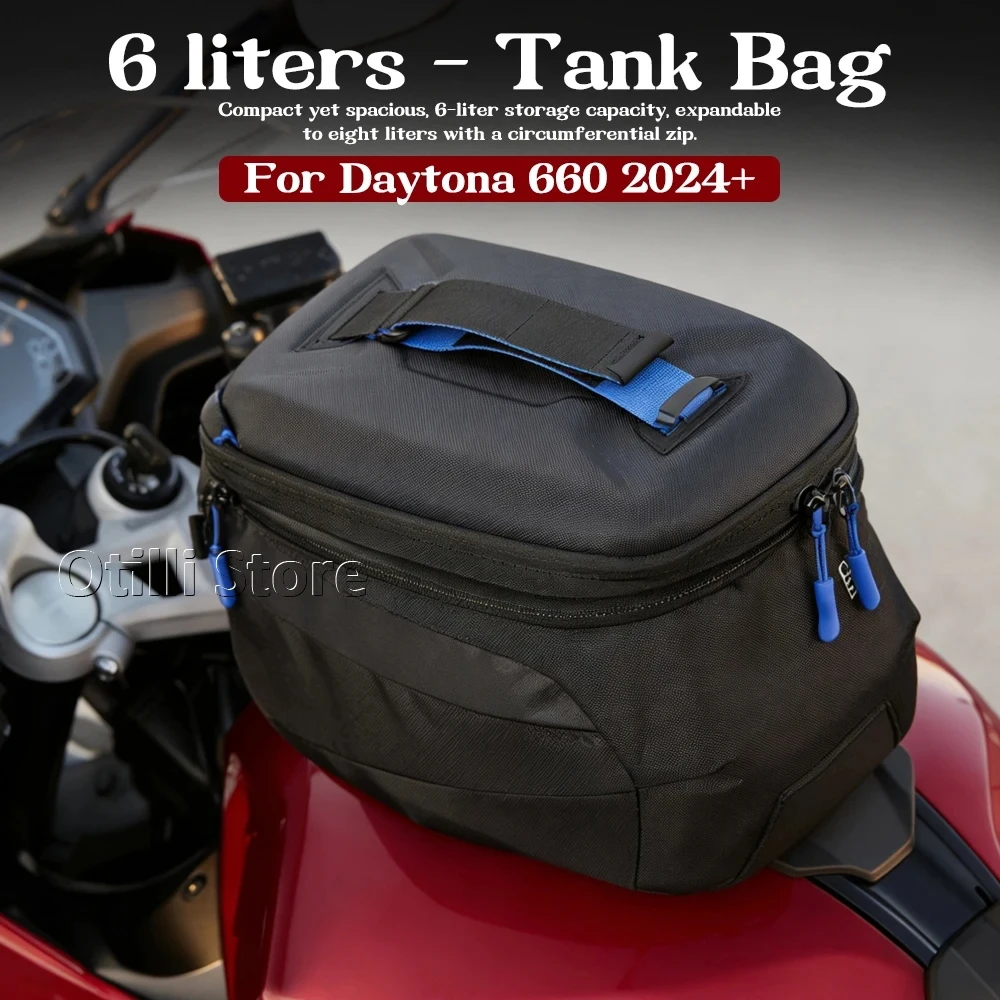 For Daytona 660 DAYTONA 660 2024 2025 2026 New Motorcycle Tank Bag Big Capacity Bag 6L Fuel Tank Bag Accessories
For Daytona 660 DAYTONA 660 2024 2025 2026 New Motorcycle Tank Bag Big Capacity Bag 6L Fuel Tank Bag Accessories