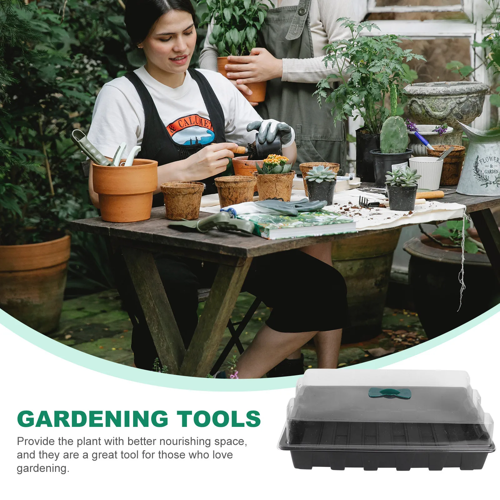 Набор из 3 ящиков для проращивания растений, 24 ячейки, черные, прочные, многоразовые, с прозрачной крышкой, для микрозелени, суккулентов, салатных листьев, раннего посева
Набор из 3 ящиков для проращивания растений, 24 ячейки, черные, прочные, многоразовые, с прозрачной крышкой, для микрозелени, суккулентов, салатных листьев, раннего посева