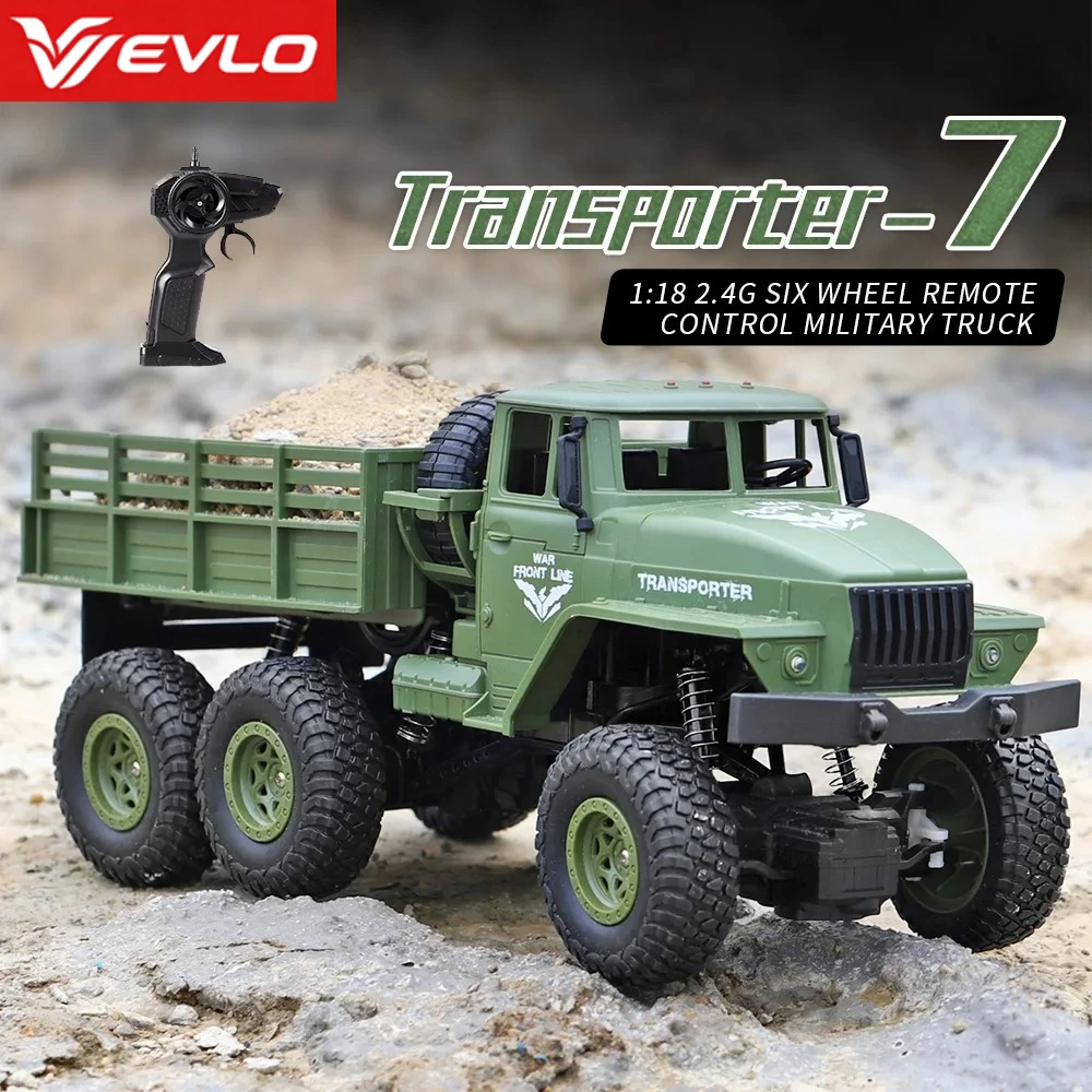 VEVLO 1:18 Scale 2.4G Military Off-Road RC Buggy 10KM/H High Speed Electric Remote Control Car Boys Kids Toy Gift
VEVLO 1:18 Scale 2.4G Military Off-Road RC Buggy 10KM/H High Speed Electric Remote Control Car Boys Kids Toy Gift