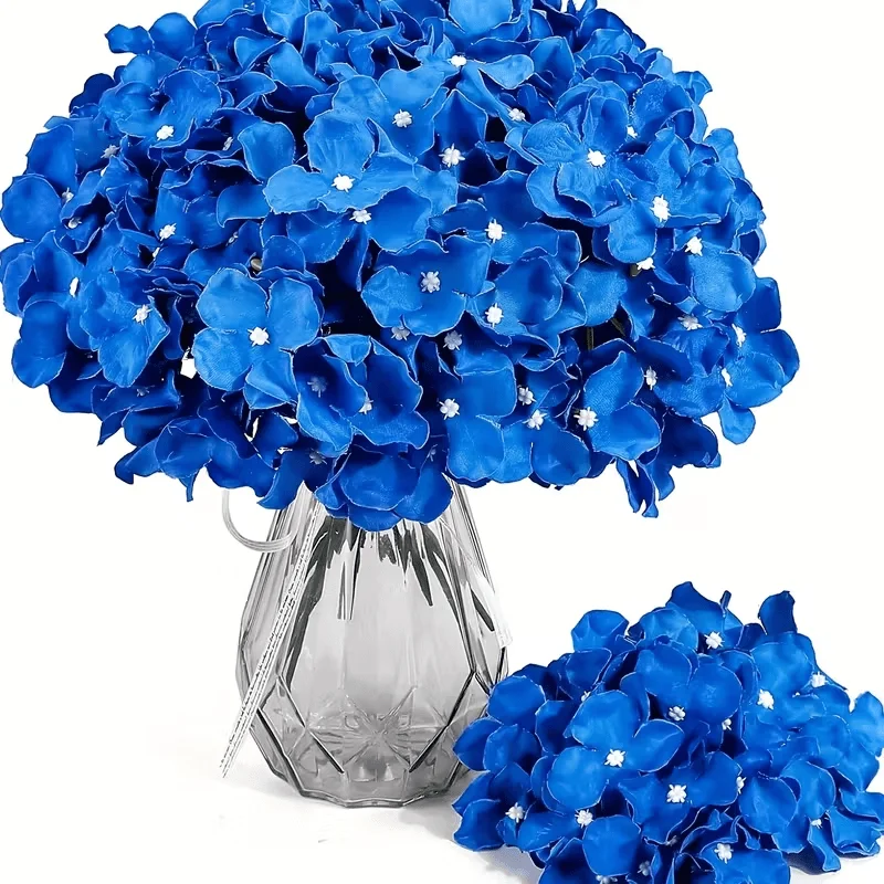 27pcs Realistic Deep Blue Artificial Hydrangea Flowers | Perfect for Wedding Table Decorations, Projects, Home Garden, Party D
27pcs Realistic Deep Blue Artificial Hydrangea Flowers | Perfect for Wedding Table Decorations, Projects, Home Garden, Party D