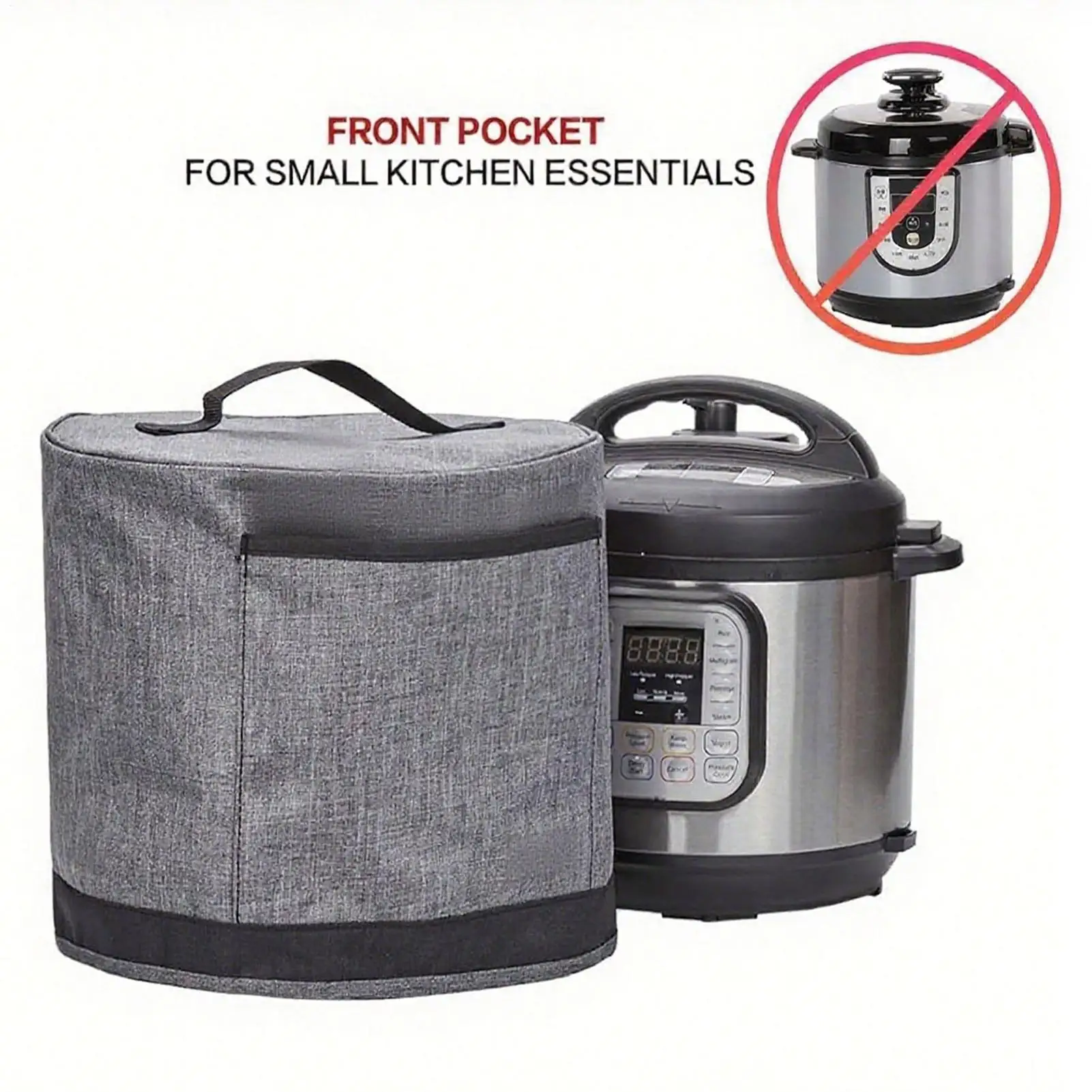Air Fryer Dust Cover Oxford Cloth Thick Reusable Protective Cover Portable for Cooking Cookware Oven Pot Air Fryer Easy Cleaning
Air Fryer Dust Cover Oxford Cloth Thick Reusable Protective Cover Portable for Cooking Cookware Oven Pot Air Fryer Easy Cleaning