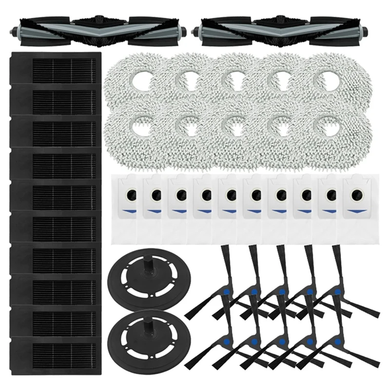 Dust Bag Hepa Filter Main Brush Mop Holder Replacement Parts As Shown Plastic For Ecovacs Deebot X2 Omni/ X2 Pro Accessories
Dust Bag Hepa Filter Main Brush Mop Holder Replacement Parts As Shown Plastic For Ecovacs Deebot X2 Omni/ X2 Pro Accessories