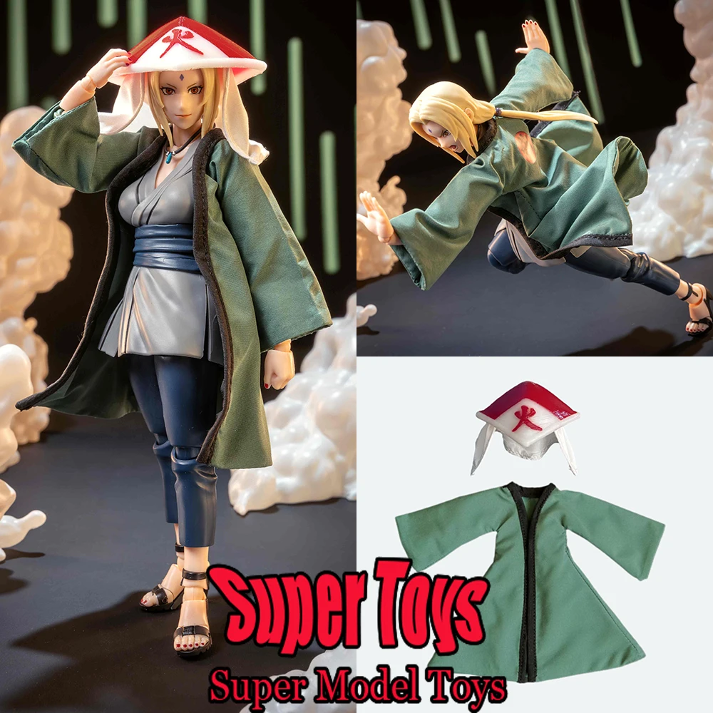 In Stock 1/12 Scale Female Soldier Clothes Accessory NARUTO Tsunade Green Long Coat For 6-inches SHF Action Figure Doll Toys
In Stock 1/12 Scale Female Soldier Clothes Accessory NARUTO Tsunade Green Long Coat For 6-inches SHF Action Figure Doll Toys