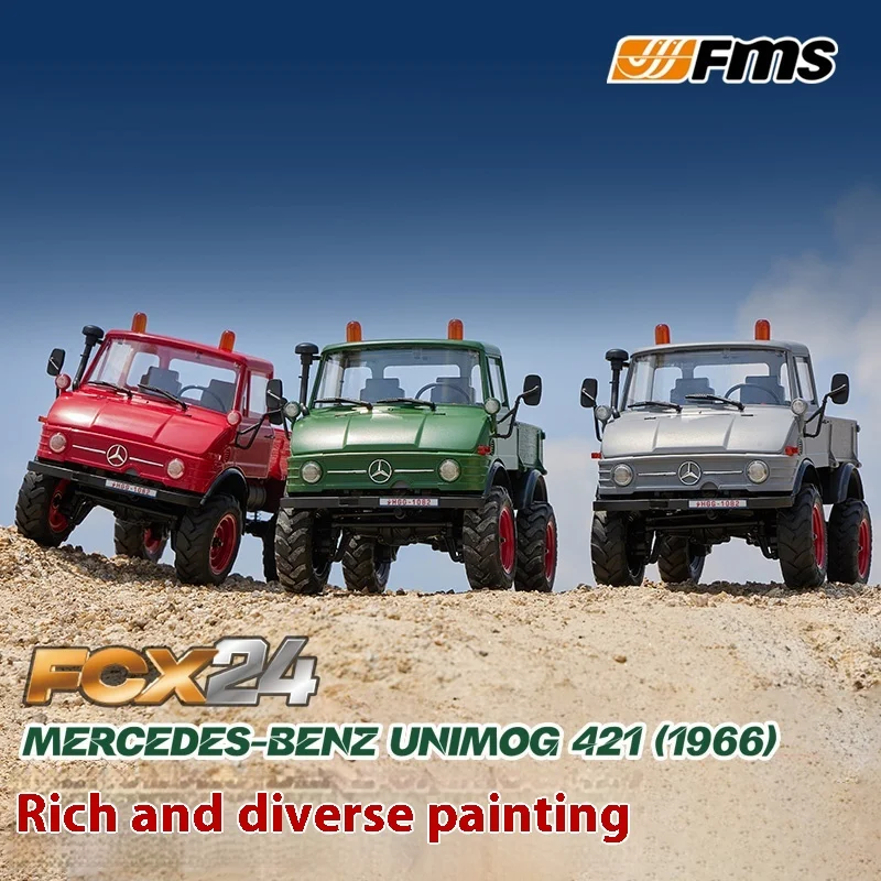 Fms 1:24 Unimog Fcx Series Профессиональный радиоуправляемый полноприводный внедорожник для скалолазания с дистанционным управлением Электрическая имитационная модель
Fms 1:24 Unimog Fcx Series Профессиональный радиоуправляемый полноприводный внедорожник для скалолазания с дистанционным управлением Электрическая имитационная модель