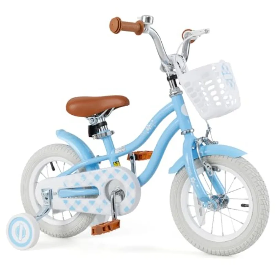 Bike 12 14 16 18 20 Inch Boys Girls Bike w/Adjustable Seat Removable Basket Handbrake Coaster Brake Training Wheels or Kickstan
Bike 12 14 16 18 20 Inch Boys Girls Bike w/Adjustable Seat Removable Basket Handbrake Coaster Brake Training Wheels or Kickstan