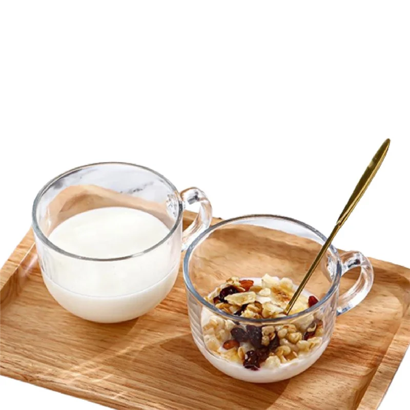 AB15-Coffee Mugs Clear Drinking Glasses With Handle, With Bamboo Lids&Cherry Blossom Spoons, For Tea,Cereal,Yogurt
AB15-Coffee Mugs Clear Drinking Glasses With Handle, With Bamboo Lids&Cherry Blossom Spoons, For Tea,Cereal,Yogurt