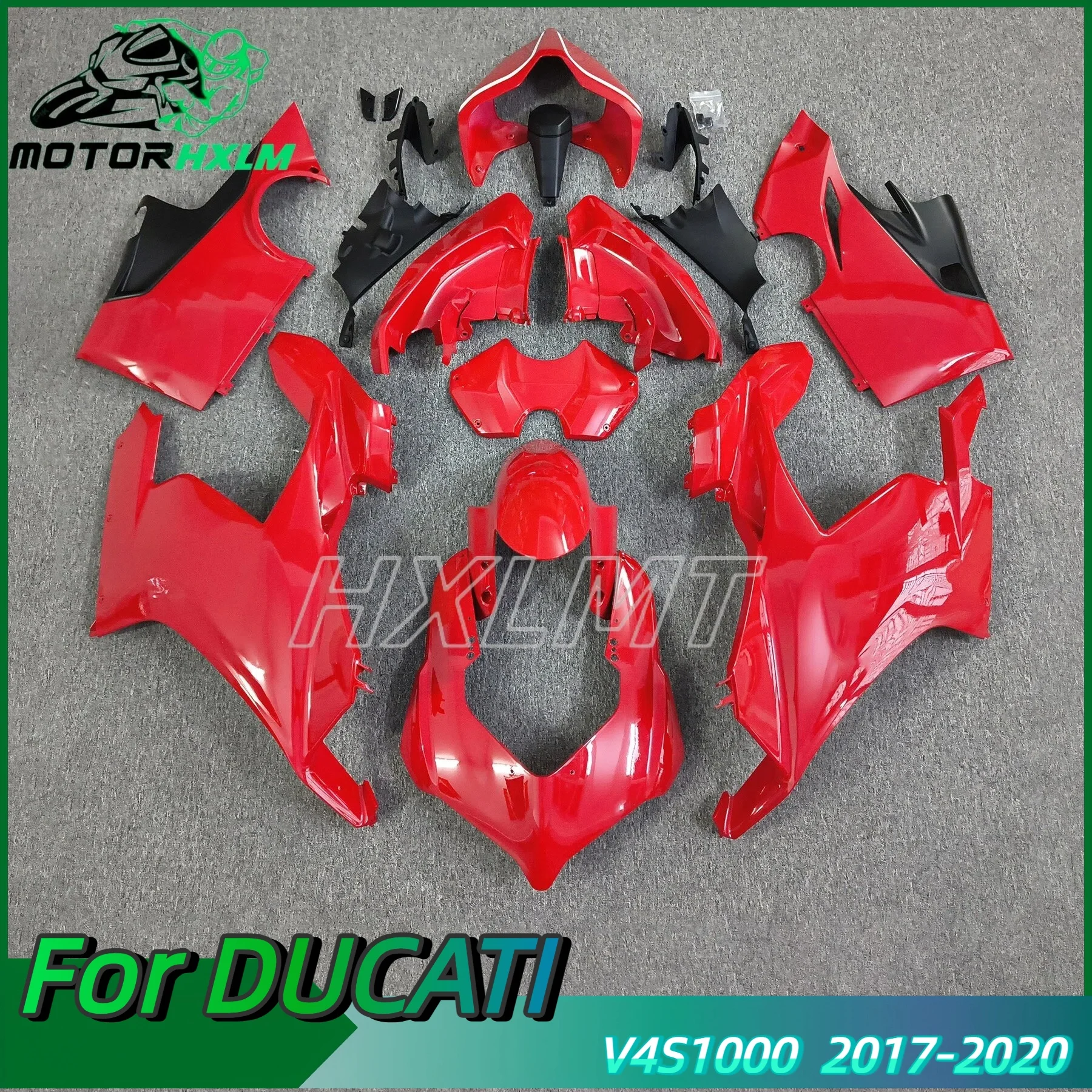 For DUCATI Panigale V4 V4S 2017-2020 Carbon Painted Accessories Parts Fender Winglets Engine Exhaust Cover Fairing Kits
For DUCATI Panigale V4 V4S 2017-2020 Carbon Painted Accessories Parts Fender Winglets Engine Exhaust Cover Fairing Kits