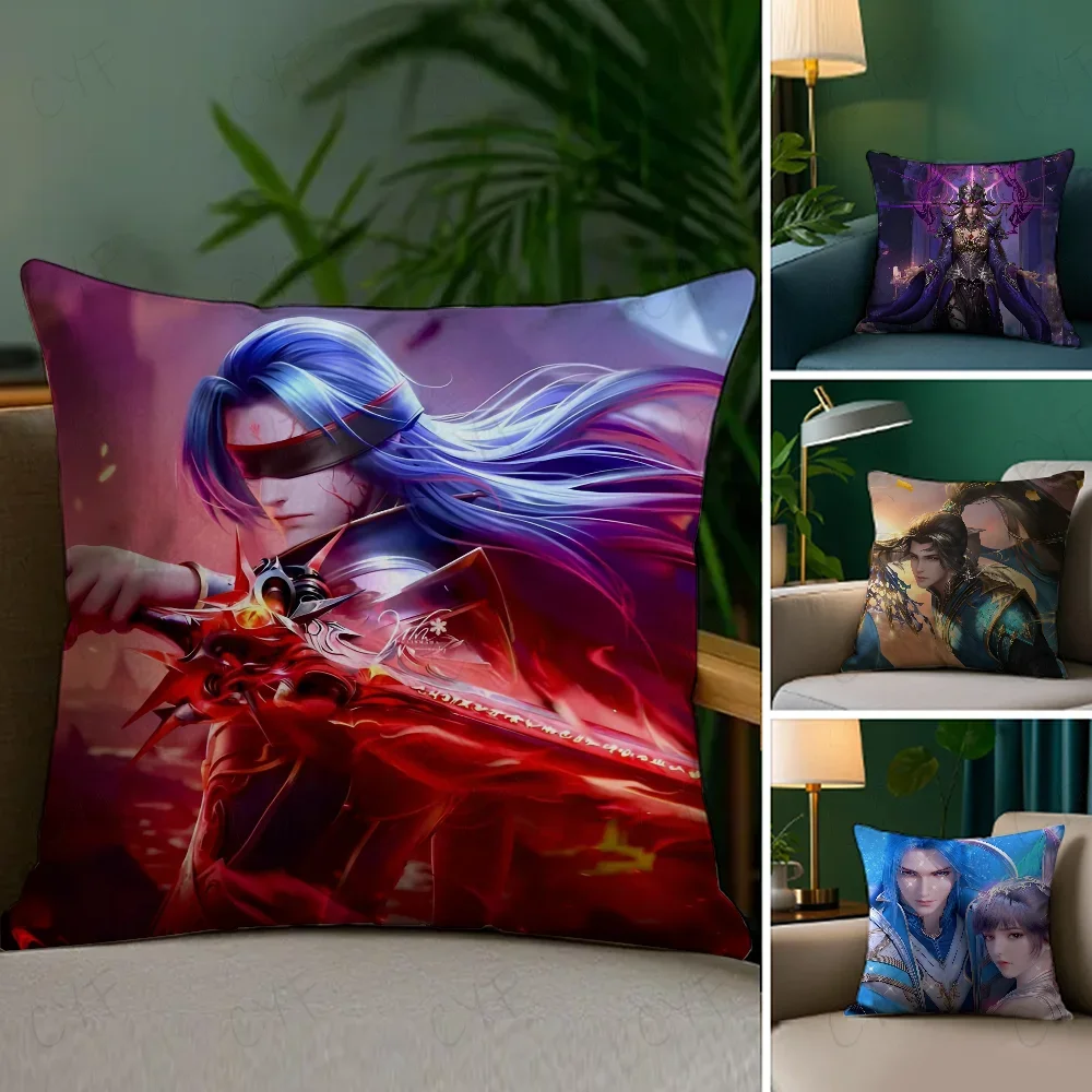 animation S-Soul Land Pillow Case Anti-dustmite Pillow Invisible zipper silky short plush Sofa cushion cover
animation S-Soul Land Pillow Case Anti-dustmite Pillow Invisible zipper silky short plush Sofa cushion cover