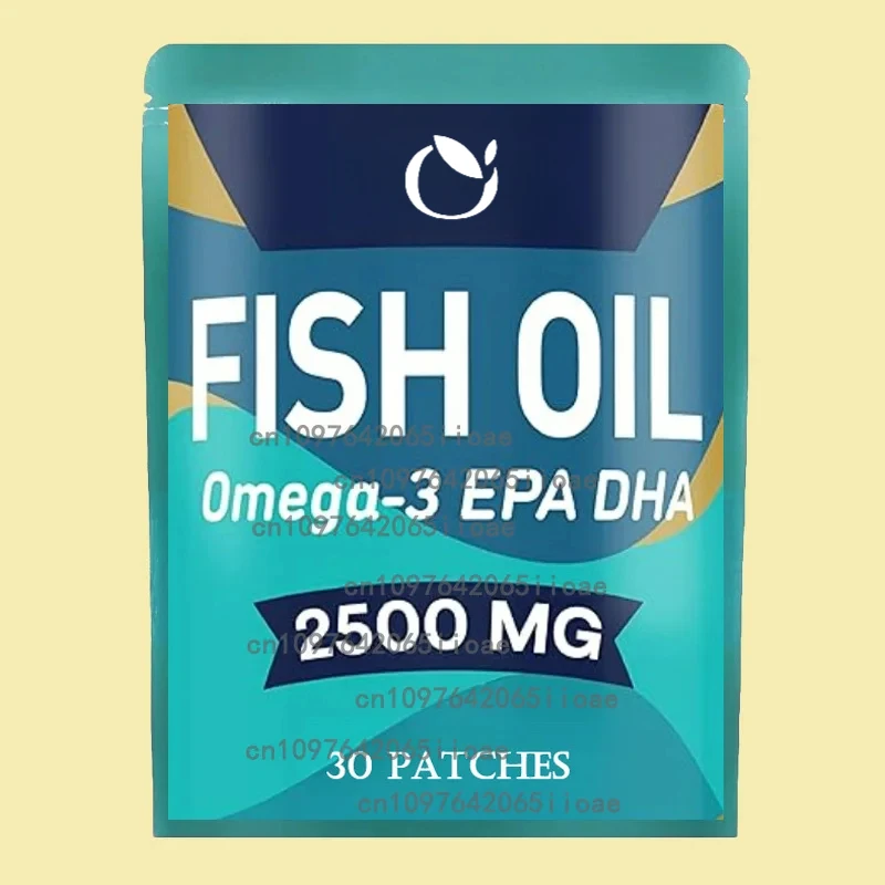 30 пластырей Omega 3, рыбье масло -EPA, DHA, переплетные пластыри с жирными кислотами, поддержка здоровья мозга и сердца
30 пластырей Omega 3, рыбье масло -EPA, DHA, переплетные пластыри с жирными кислотами, поддержка здоровья мозга и сердца