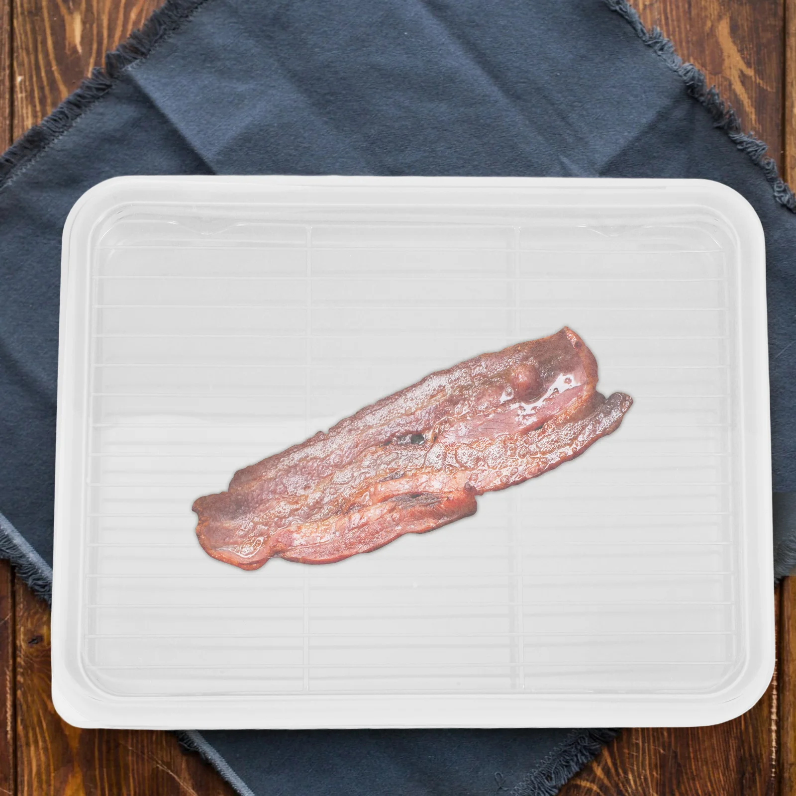 Stainless Steel Rectangular Roasting Pan Baking Tray Rack Versatile Cooking Baking Tool Easy Clean Healthy Meals Oven Use
Stainless Steel Rectangular Roasting Pan Baking Tray Rack Versatile Cooking Baking Tool Easy Clean Healthy Meals Oven Use