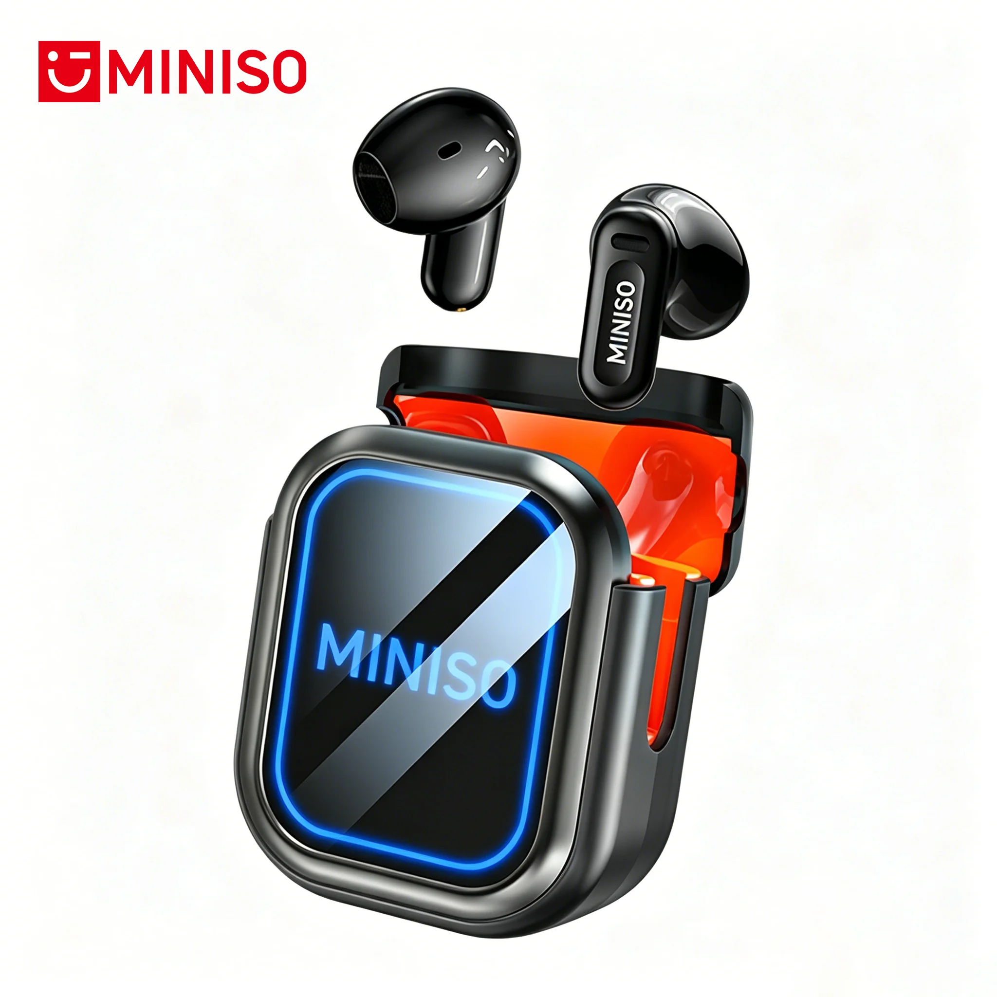 MINISO MS109 Wireless Earphones Headphones 50Hrs Playback Ai Translator 150+ Low latency More comfortable towear Converse freely
MINISO MS109 Wireless Earphones Headphones 50Hrs Playback Ai Translator 150+ Low latency More comfortable towear Converse freely