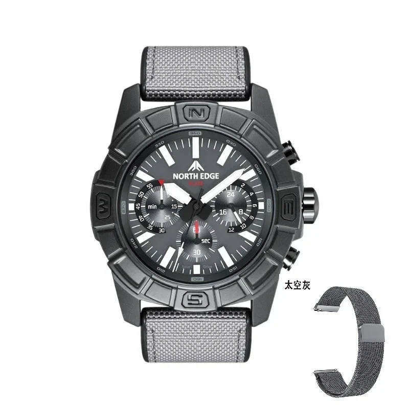 2026 NORTH EDGE BLAZE Men's Watches Solar Power 316 stainless steel Case Quartz Watch For Men Pilot Sports Waterproof 50M Stopwa
2026 NORTH EDGE BLAZE Men's Watches Solar Power 316 stainless steel Case Quartz Watch For Men Pilot Sports Waterproof 50M Stopwa