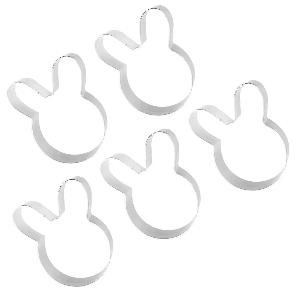 5Pcs Cartoon Cookie Molds Stainless Steel Rabbit Shape Biscuit Fruit Cake Baking Pastry Kitchenware Craft Tools
5Pcs Cartoon Cookie Molds Stainless Steel Rabbit Shape Biscuit Fruit Cake Baking Pastry Kitchenware Craft Tools
