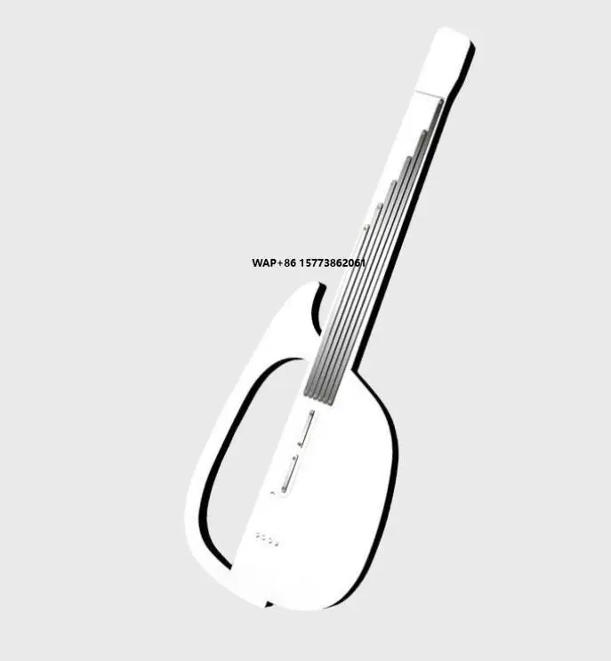 Beginner Electric Guitar Stringless Automatic Playing Singing Silent Entry Camping Style One-Person Musical Instrument Accessory