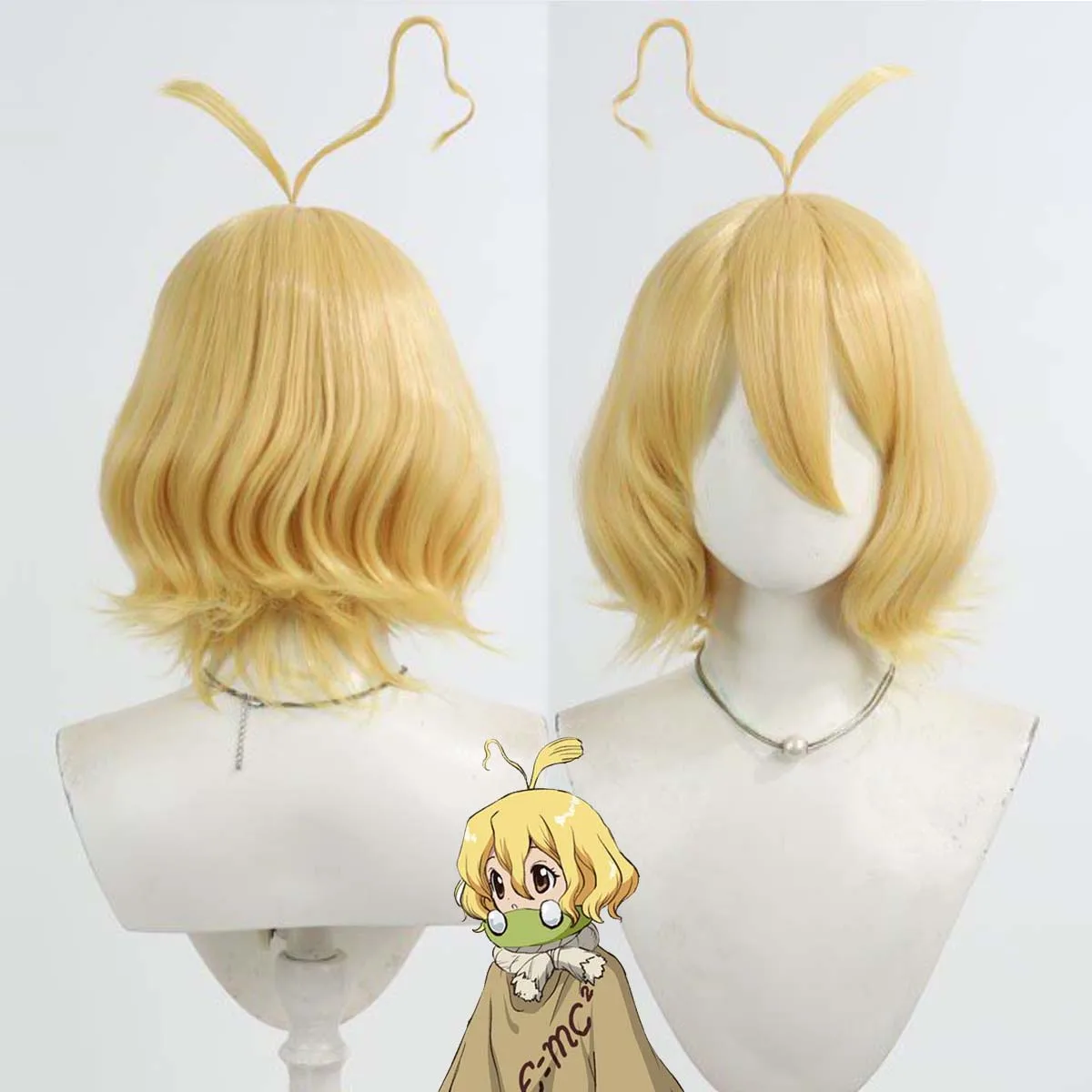 Women Anime Cosplay Suika Short Yellow Heat Resistant Synthetic Hair Wig
Women Anime Cosplay Suika Short Yellow Heat Resistant Synthetic Hair Wig