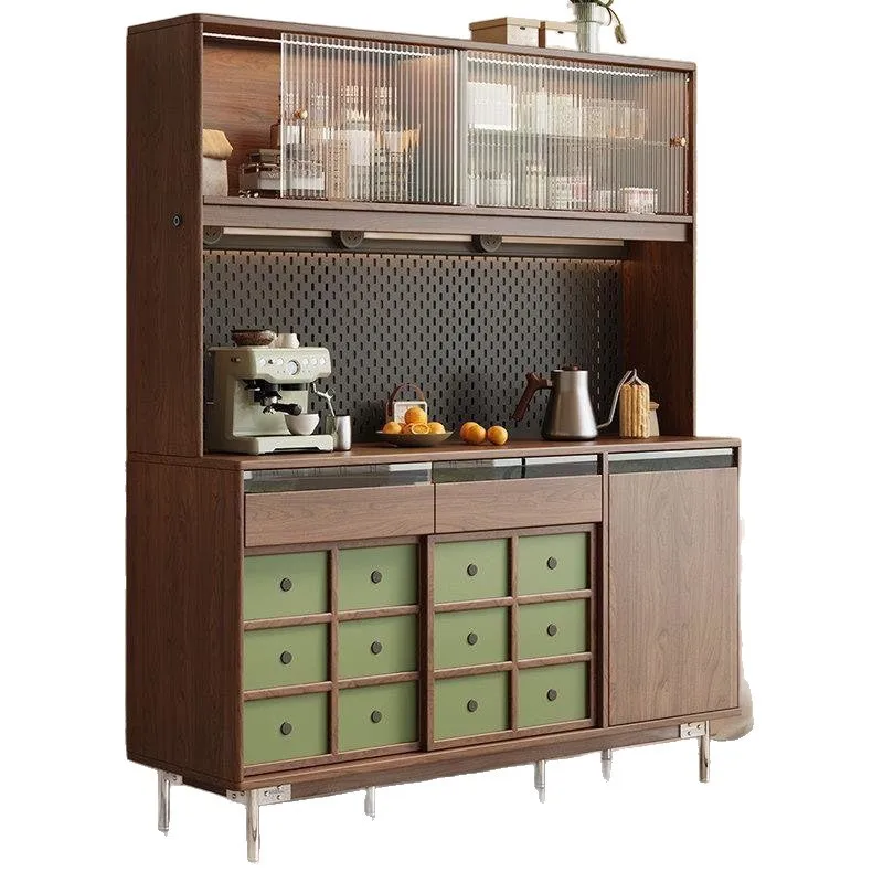 Simple solid wood dining side cabinet integrated against the wall medieval storage locker household living room storage cabinet
Simple solid wood dining side cabinet integrated against the wall medieval storage locker household living room storage cabinet