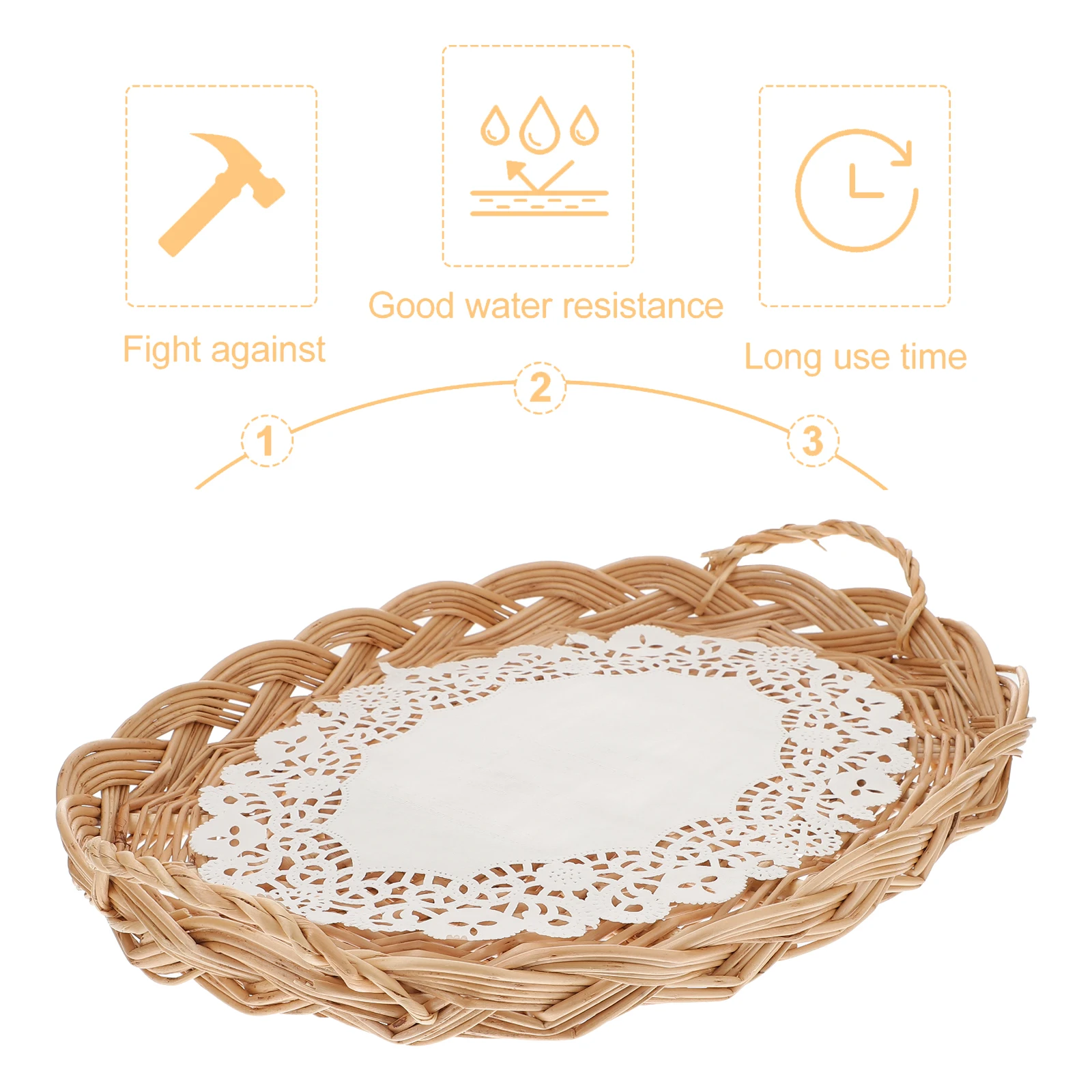 Rattan Fruit Basket Bread Serving Woven Storage Snack Baskets Kitchen Decor Containers Storing Eggs Arranging Bread Multipurpose
Rattan Fruit Basket Bread Serving Woven Storage Snack Baskets Kitchen Decor Containers Storing Eggs Arranging Bread Multipurpose