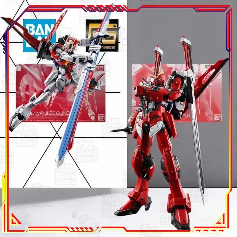RG Sword Impulse Gundam Spec II 1/144 Scale Movable Mecha Model Kit Bandai Official Gundam SEED FREEDOM Hobby Collectible Toy
RG Sword Impulse Gundam Spec II 1/144 Scale Movable Mecha Model Kit Bandai Official Gundam SEED FREEDOM Hobby Collectible Toy