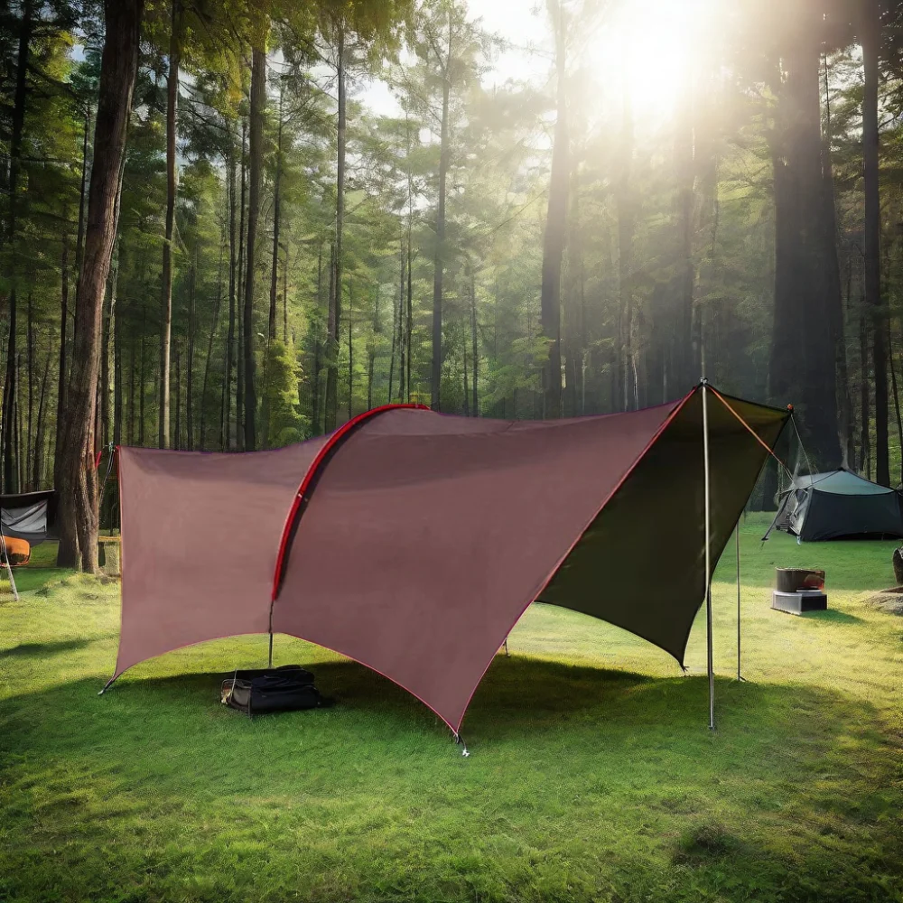 Portable Steel and Fiberglass Canopy Tent Oxford Fabric Girder Shelter with Sun Shade Rain Fly for Camping Beach Usepromote sale
Portable Steel and Fiberglass Canopy Tent Oxford Fabric Girder Shelter with Sun Shade Rain Fly for Camping Beach Usepromote sale