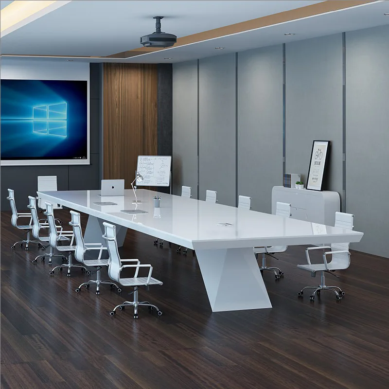 Office furniture baking paint conference table long table simple modern large negotiation table
Office furniture baking paint conference table long table simple modern large negotiation table
