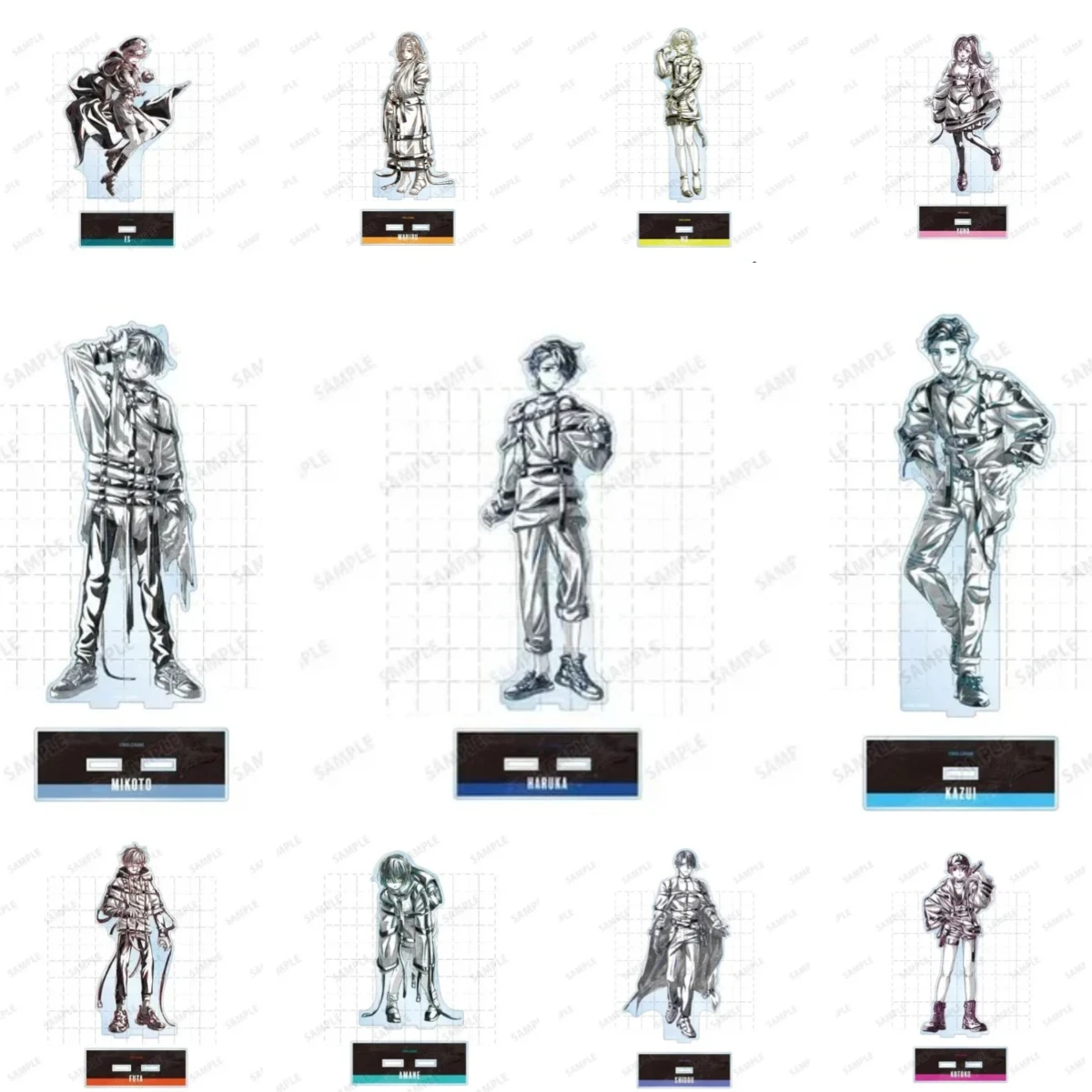 Game MILGRAM Acrylic Stand Doll Shidou Es Haruka Kazui Yuno Mikoto Amane Anime Figure Model Plate Cosplay Toy for Gift
Game MILGRAM Acrylic Stand Doll Shidou Es Haruka Kazui Yuno Mikoto Amane Anime Figure Model Plate Cosplay Toy for Gift