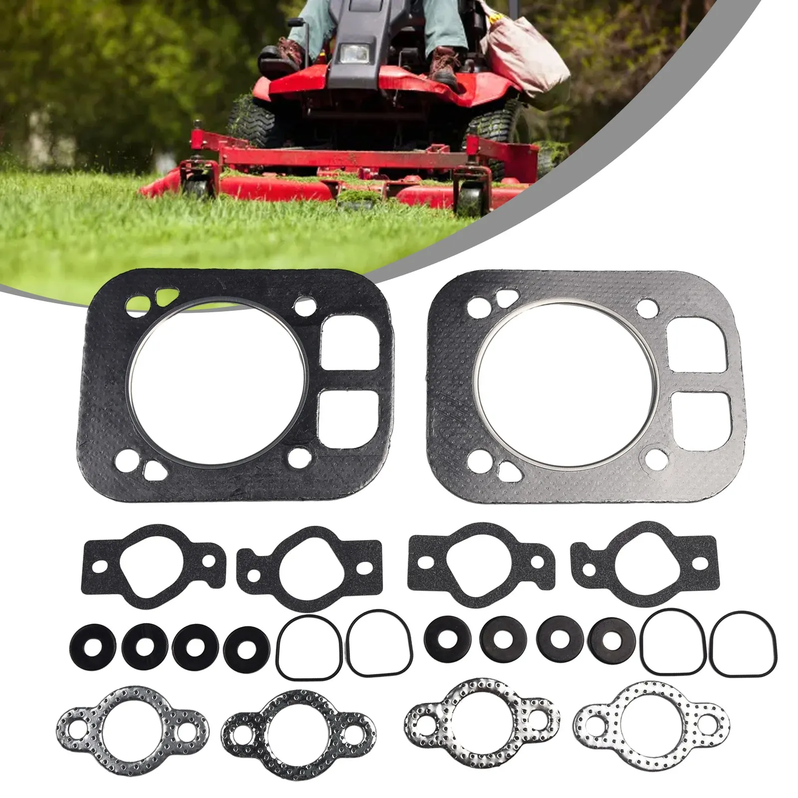 High Quality Brandnew Cylinder Head Gasket Kit 2pcs/set Environmental Cushioning Garden Tools Replacement Part KT620 KT715
High Quality Brandnew Cylinder Head Gasket Kit 2pcs/set Environmental Cushioning Garden Tools Replacement Part KT620 KT715