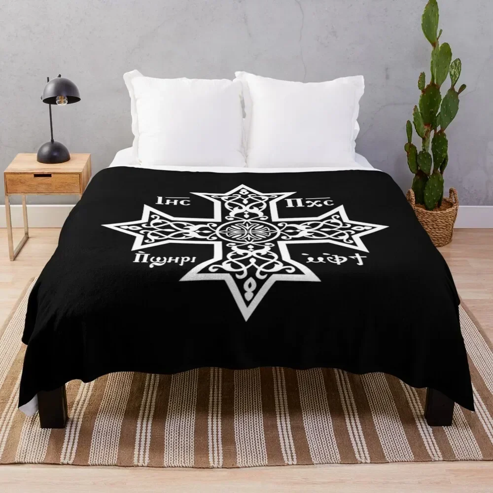 Coptic Orthodox Cross with Jesus Christ the Son of God Throw Blanket Soft Beds Winter beds Designers Blankets
Coptic Orthodox Cross with Jesus Christ the Son of God Throw Blanket Soft Beds Winter beds Designers Blankets