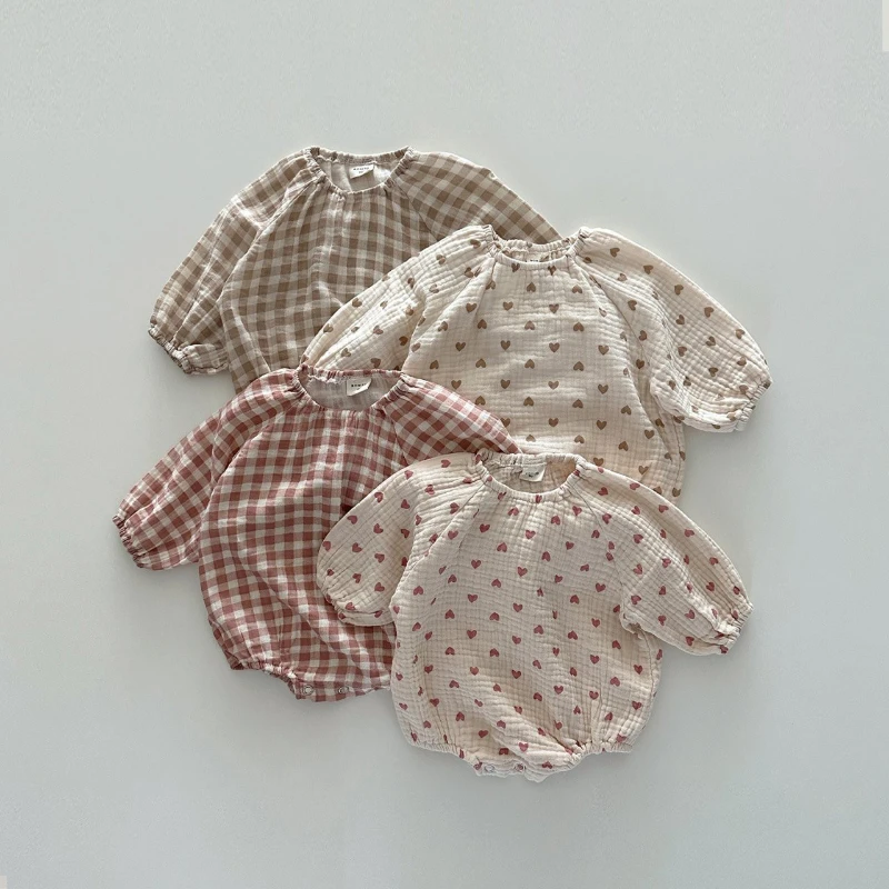 2025 New Summer Baby Cotton Double Layered Gauze Breathable Printed Soft Crawling Clothes
2025 New Summer Baby Cotton Double Layered Gauze Breathable Printed Soft Crawling Clothes