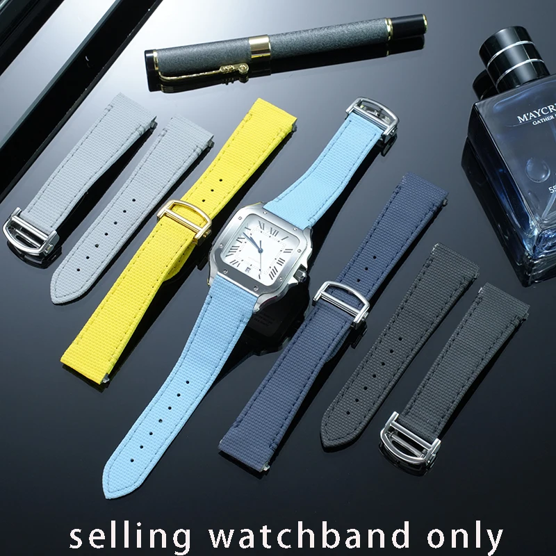 Ремешок для часов Cartier Santos M/L размера, мужской, водонепроницаемый, из фторкаучука, 24 цвета, 19/21 мм, высококачественный, индивидуальный, быстросъемный, из фторкаучука (FKM).
Ремешок для часов Cartier Santos M/L размера, мужской, водонепроницаемый, из фторкаучука, 24 цвета, 19/21 мм, высококачественный, индивидуальный, быстросъемный, из фторкаучука (FKM).