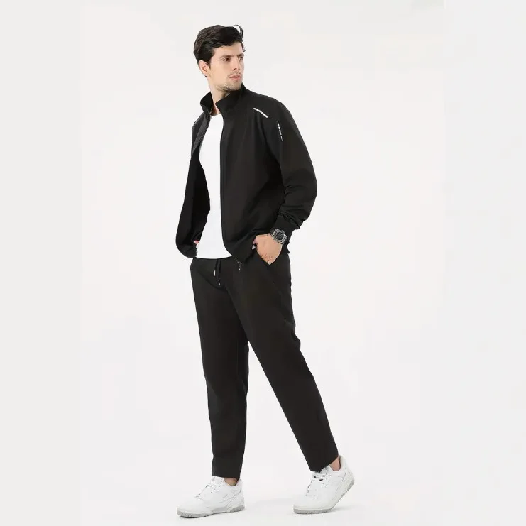 Осенние мужские комплекты для бега 2025 года, всепогодный ветрозащитный дизайн, теплая, удобная посадка для зимнего бега, тренировочная спортивная одежда для мужчин 
Осенние мужские комплекты для бега 2025 года, всепогодный ветрозащитный дизайн, теплая, удобная посадка для зимнего бега, тренировочная спортивная одежда для мужчин