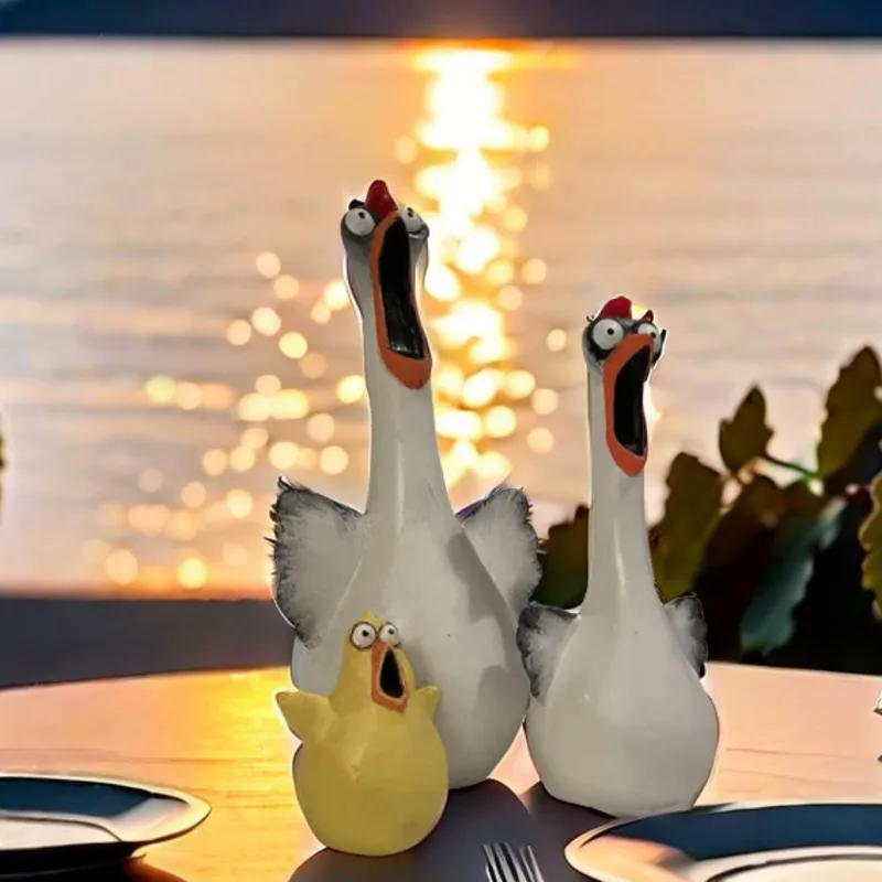 1/3Pcs Screaming Chicken Resin Ornament Exaggerated Personality Creative And Interesting Courtyard Interior Decoration Gifts
1/3Pcs Screaming Chicken Resin Ornament Exaggerated Personality Creative And Interesting Courtyard Interior Decoration Gifts