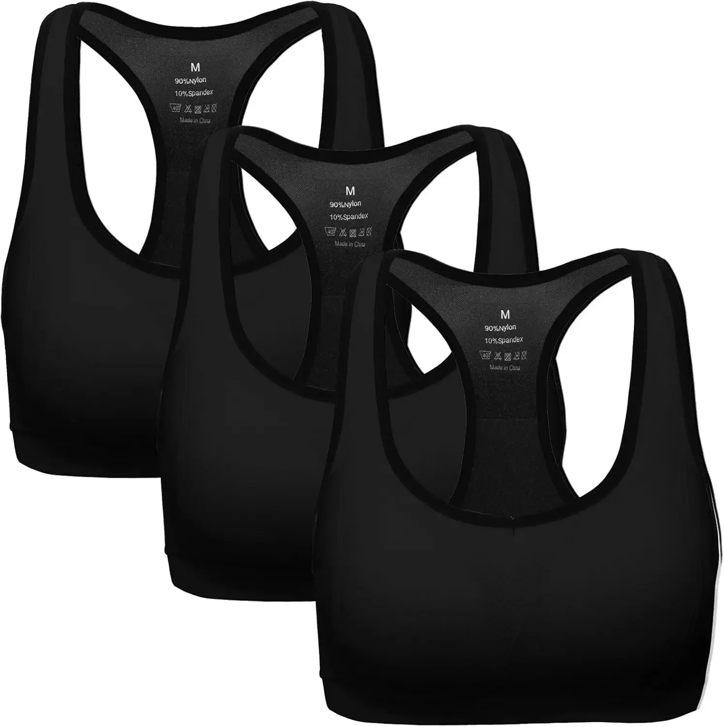 High-Impact Sports Bra for Women - Racerback Gym Workout Activewear
High-Impact Sports Bra for Women - Racerback Gym Workout Activewear