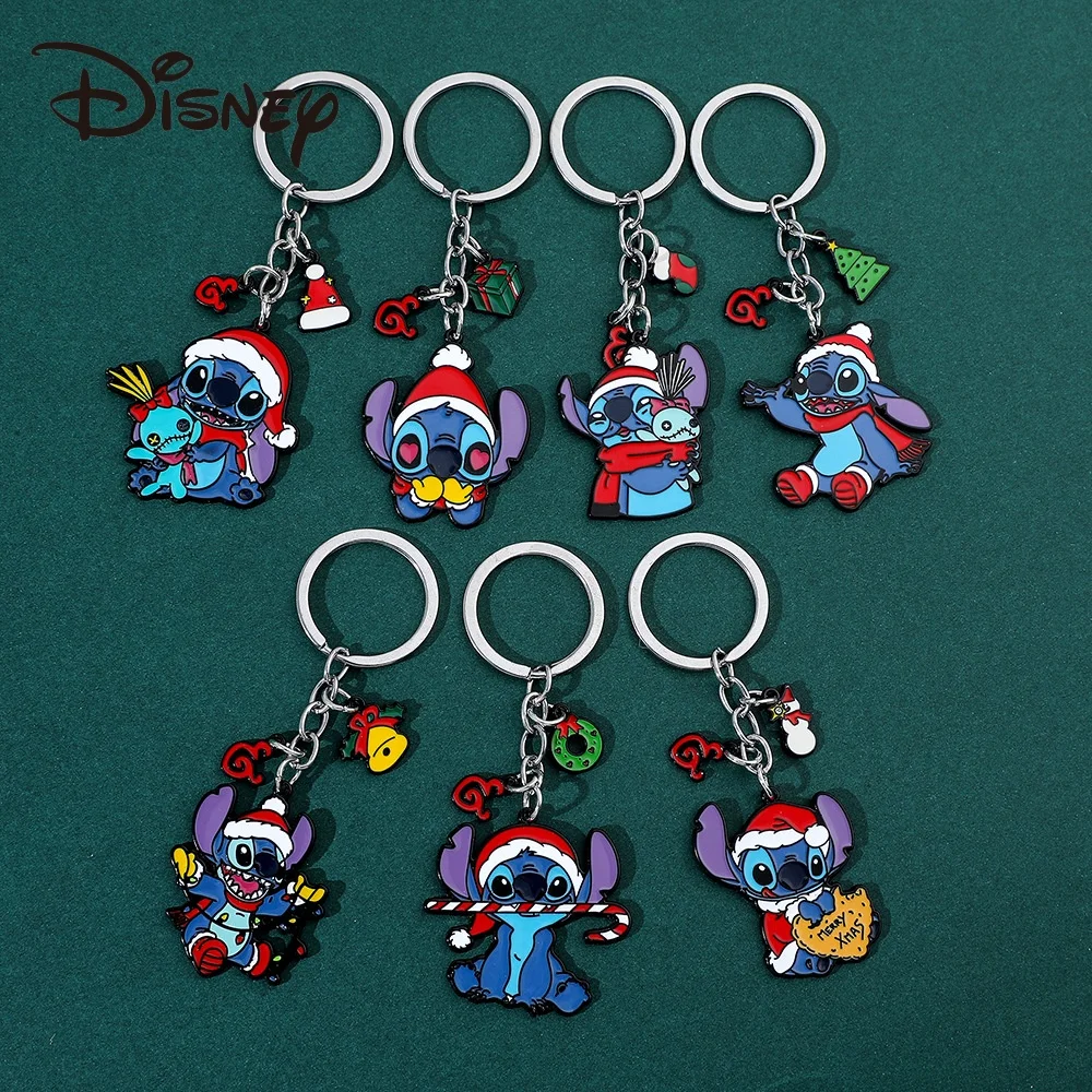 1 Set Disney Christmas Anime Lilo & Stitch Keychain Cute Stitch Figure Metal Enamel Pendant Keyring Xmas Jewelry Accessories
1 Set Disney Christmas Anime Lilo & Stitch Keychain Cute Stitch Figure Metal Enamel Pendant Keyring Xmas Jewelry Accessories