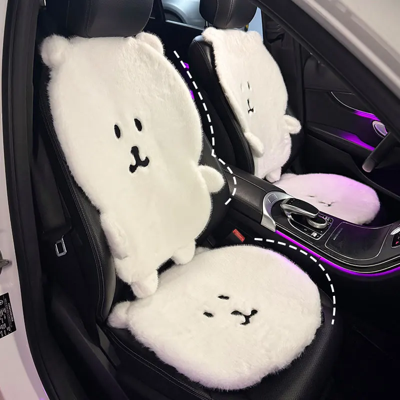Car Seat Cushion Winter Bear Plush Warm Car Seat Supports Headrest Neck Pillow Waist Rest Backrest Car Lumbar Support Pillow
Car Seat Cushion Winter Bear Plush Warm Car Seat Supports Headrest Neck Pillow Waist Rest Backrest Car Lumbar Support Pillow