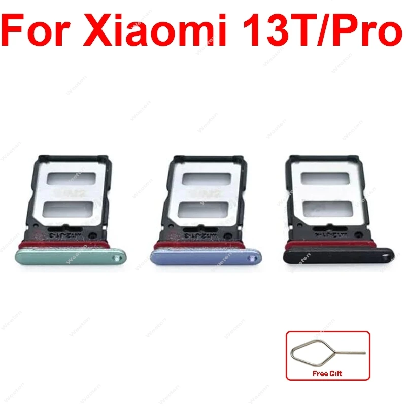 Sim Card Tray For Xiaomi 13T 13T Pro 13tPro Reader Adapter Sim Card Holder Scoket Slot Replacement Parts
Sim Card Tray For Xiaomi 13T 13T Pro 13tPro Reader Adapter Sim Card Holder Scoket Slot Replacement Parts