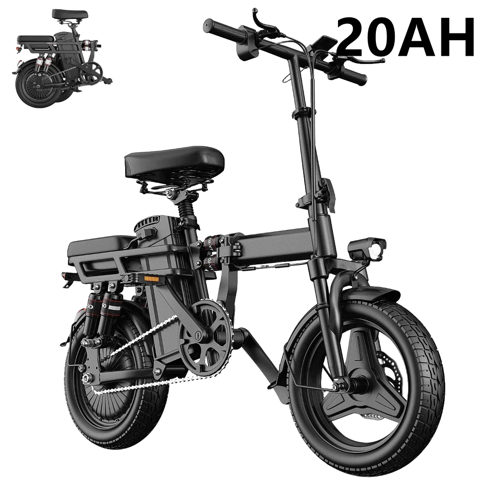 Adult Electric Motorcycles Bike, 48V 20AH/15AH/10Ah Removable Battery 500W Brushless Motor, 14'' Tires Folding Electric EBike
Adult Electric Motorcycles Bike, 48V 20AH/15AH/10Ah Removable Battery 500W Brushless Motor, 14'' Tires Folding Electric EBike