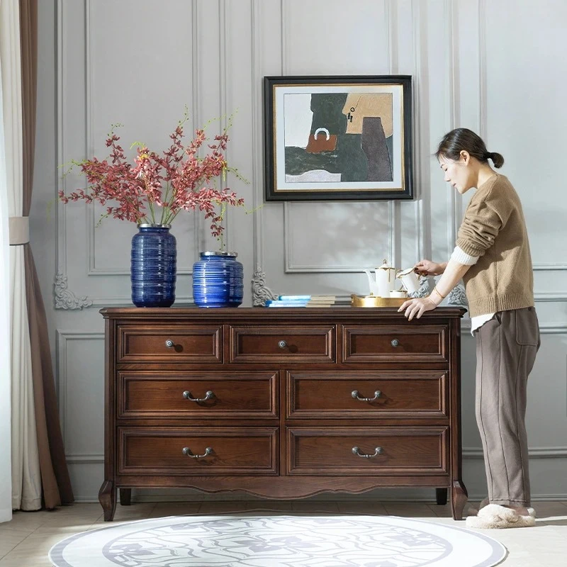 Nordic Style Solid Wood Chest of Drawer Household Minimalist Storage Cabinet
Nordic Style Solid Wood Chest of Drawer Household Minimalist Storage Cabinet