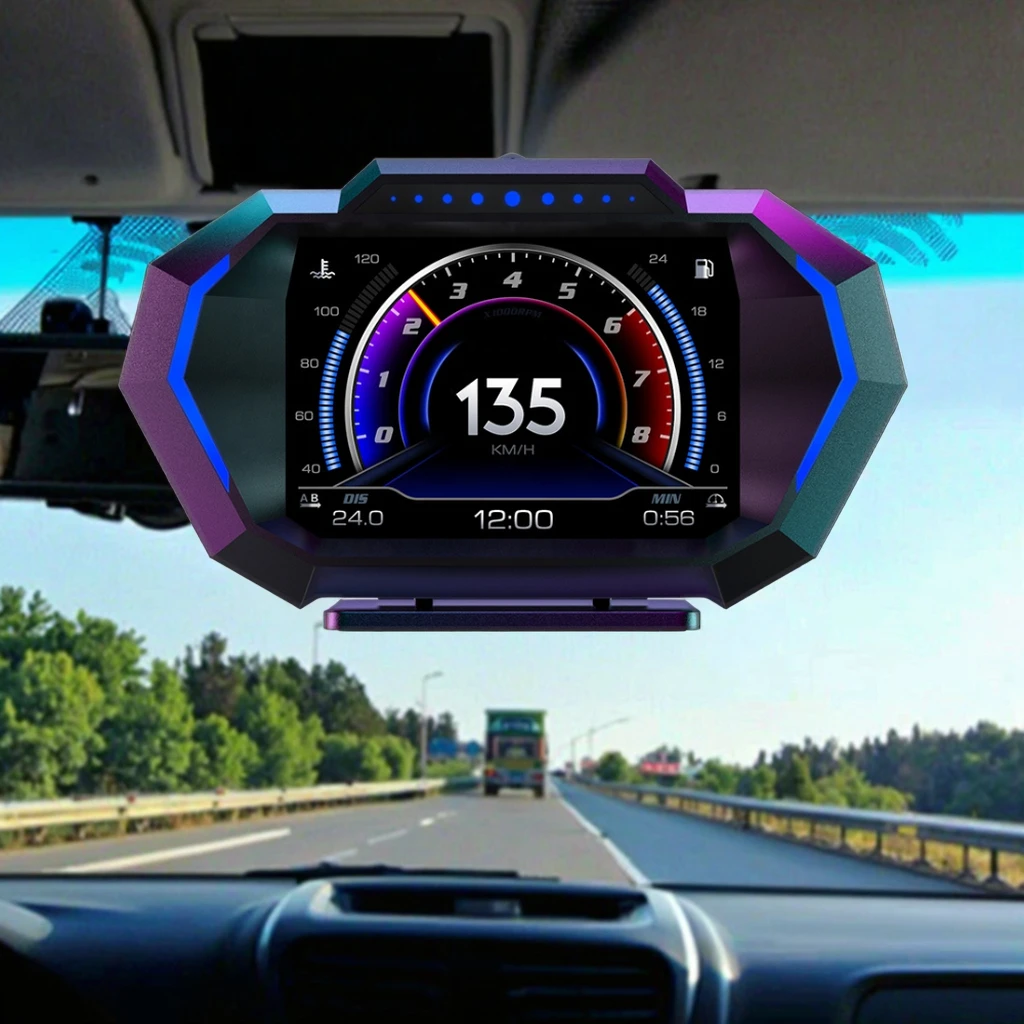 New est Model 5 Inch Big Screen P24 Car Hud Head Up Display OBD2+GPS+Slope Dual Systems With 3 Installations
New est Model 5 Inch Big Screen P24 Car Hud Head Up Display OBD2+GPS+Slope Dual Systems With 3 Installations