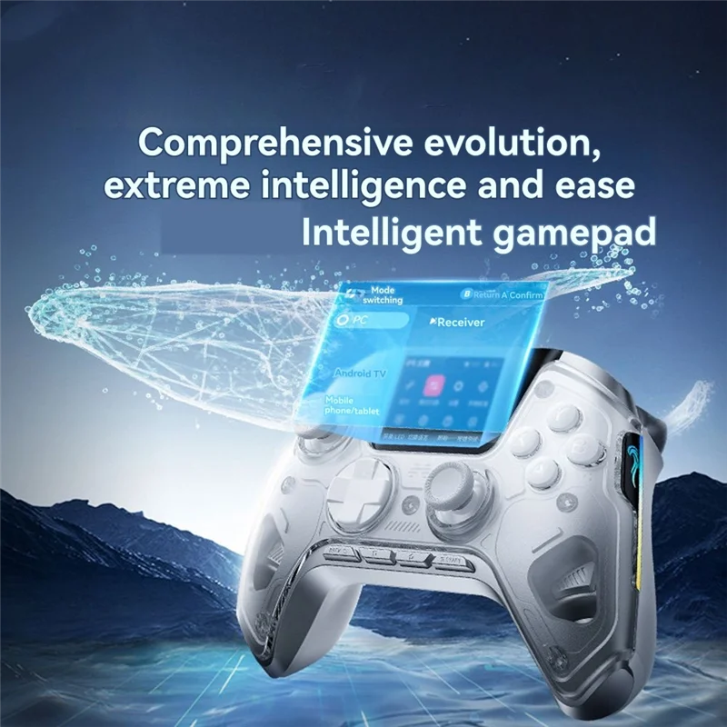 【B74A】V2 Smart Wireless Gamepad Bluetooth Joystick Controller With 2-Inch Screen For /Switch PC/Steam Mobile Games
【B74A】V2 Smart Wireless Gamepad Bluetooth Joystick Controller With 2-Inch Screen For /Switch PC/Steam Mobile Games