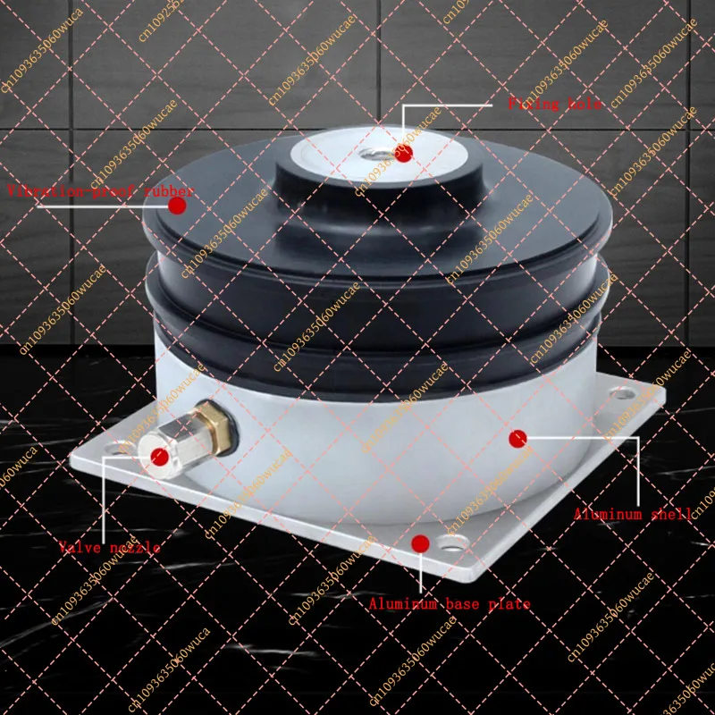 Low 3Hz Natural Frequency Air Pad Isolator, Maintenance-Free Air Spring Damper 5801
Low 3Hz Natural Frequency Air Pad Isolator, Maintenance-Free Air Spring Damper 5801