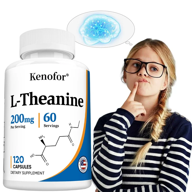 L-Theanine Capsules 200mg, Support Calm Mood, Concentration , Focus, Daily Relaxation, Restful Sleep, Stress Relief, Vegan
L-Theanine Capsules 200mg, Support Calm Mood, Concentration , Focus, Daily Relaxation, Restful Sleep, Stress Relief, Vegan