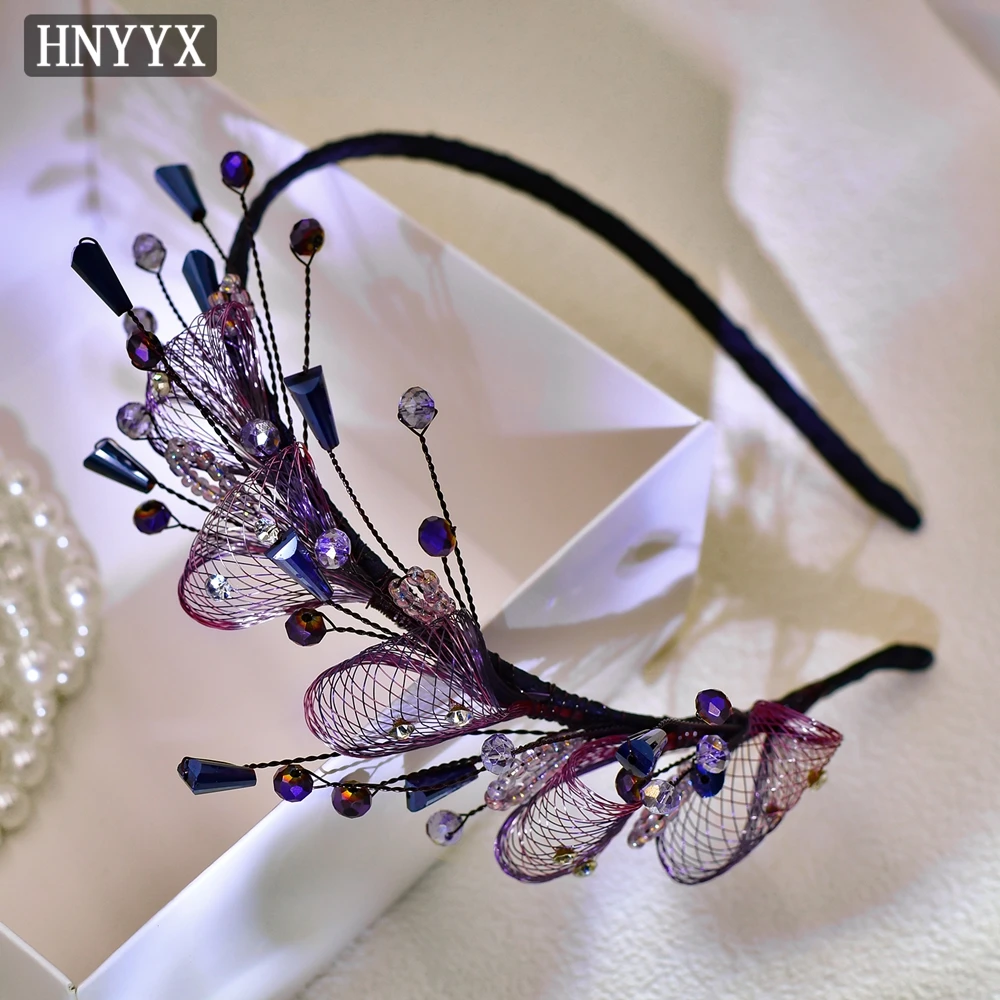 HNYYX Vintage Purple Color Hair Hoop Women Wedding Princess Headpieces Hair Accessories Party Prom Headwear Gift A27
HNYYX Vintage Purple Color Hair Hoop Women Wedding Princess Headpieces Hair Accessories Party Prom Headwear Gift A27