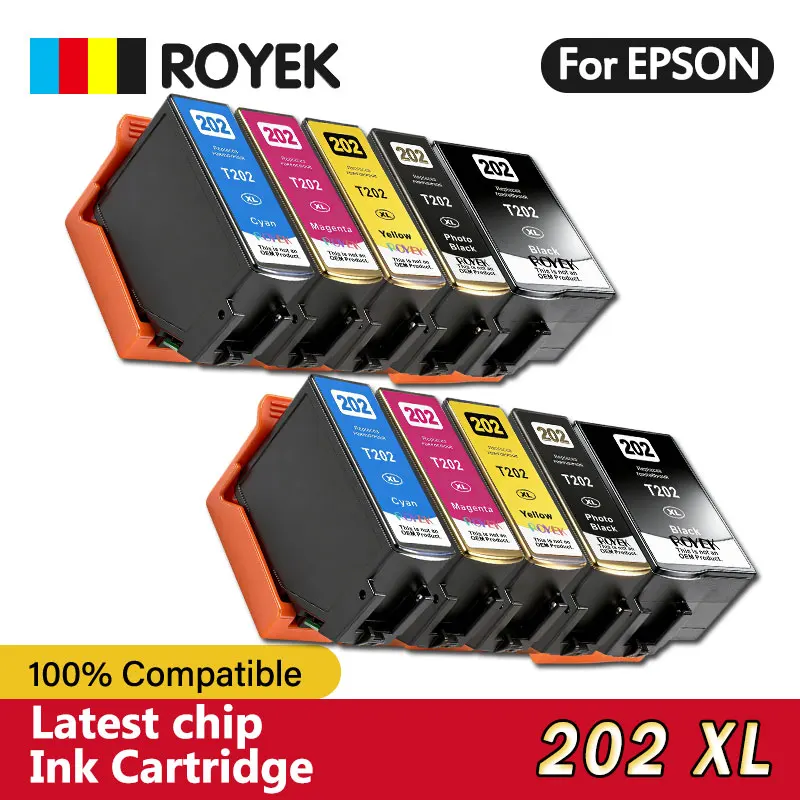 T202XL 202XL Ink Cartridge For Epson T 202 XL Compatible Expression XP-6000 XP-6001 XP-6005 XP-6100 XP-6105 Printer