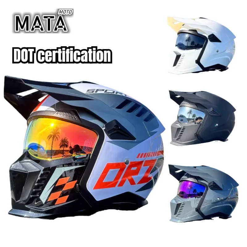 DOT Approved Personalized Warrior Retro Motorcycle Helmet Modular Multifunctional Street Fighter Combination Full Helmet
DOT Approved Personalized Warrior Retro Motorcycle Helmet Modular Multifunctional Street Fighter Combination Full Helmet