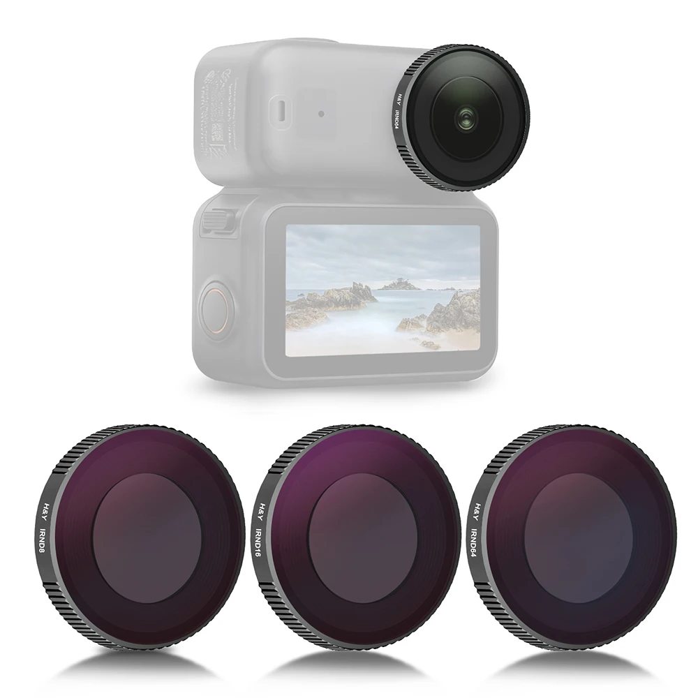 H&Y-фильтр для комплекта фильтров DJI OSMO NANO ND8/ND16/ND64
H&Y-фильтр для комплекта фильтров DJI OSMO NANO ND8/ND16/ND64