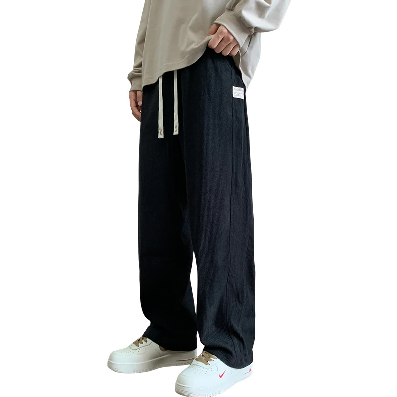 Corduroy Pants for Men 2024 New Spring Trendy Hanging Casual Mens Pants Fashion Loose Straight Leg Male Clothing
Corduroy Pants for Men 2024 New Spring Trendy Hanging Casual Mens Pants Fashion Loose Straight Leg Male Clothing