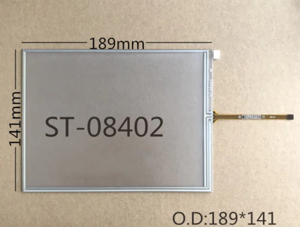 New 8.4 inch four wire resistive touch screen for industrial industrial control instrument 189*141mm ST-08402
New 8.4 inch four wire resistive touch screen for industrial industrial control instrument 189*141mm ST-08402