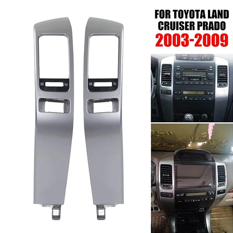 Car Air Conditioner Outlet Frame Dashboard Air Vent Panel For Toyota Land Cruiser Prado J120 2003 2004 2005 2006 2007 2008 2009
Car Air Conditioner Outlet Frame Dashboard Air Vent Panel For Toyota Land Cruiser Prado J120 2003 2004 2005 2006 2007 2008 2009