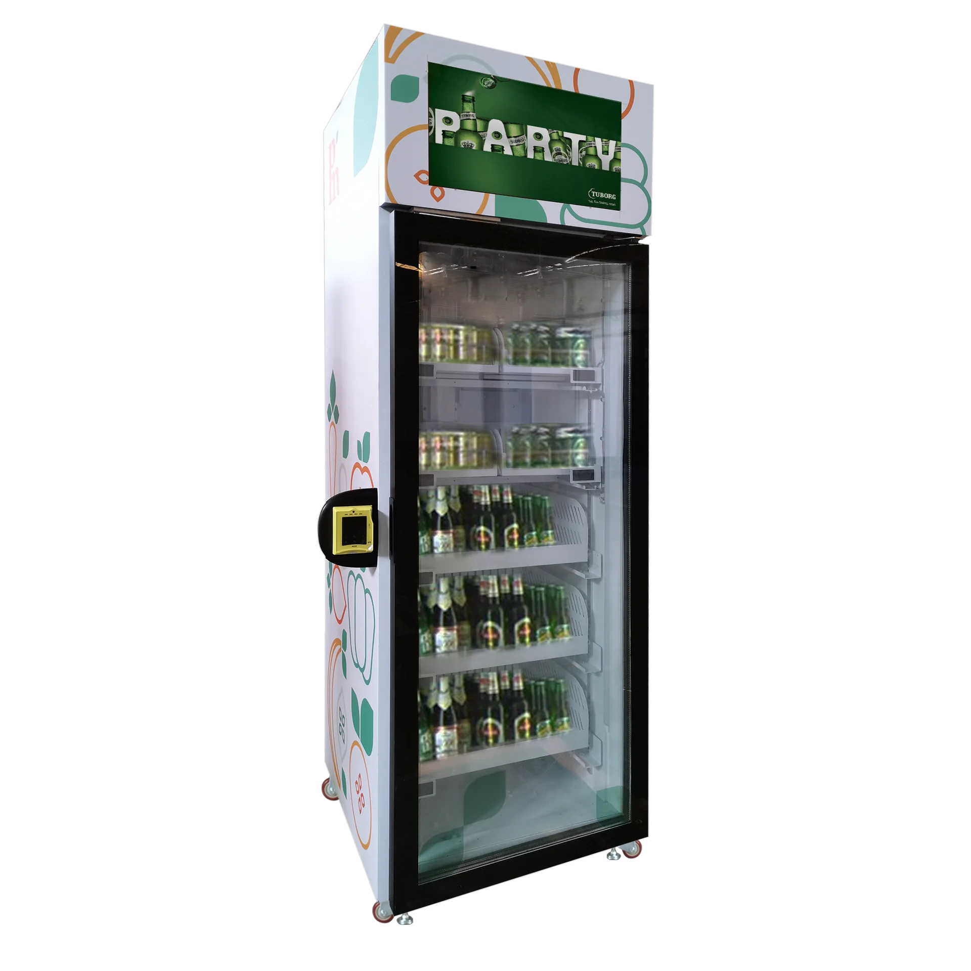 Refrigerator Single Door Smart Fridge Vending Machine Packaging for Cooling Drinks Beverage Combo
Refrigerator Single Door Smart Fridge Vending Machine Packaging for Cooling Drinks Beverage Combo