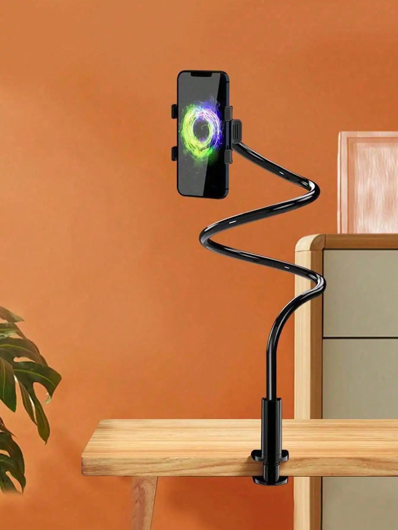 1PC mobile phone clip on stand (70cm/27.56inch), bedside mobile phone stand with 360 degree rotating plastic stand, flexible
1PC mobile phone clip on stand (70cm/27.56inch), bedside mobile phone stand with 360 degree rotating plastic stand, flexible